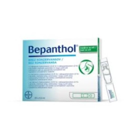 BEPANTHENOL COLLIRIO OCCHI MONODOSI 20X0,5ML Gocce Oculari con Acido Ialuronico 0,15% e Pantenolo