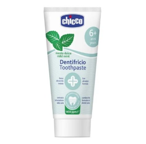 CHICCO DENTIFRICIO TOOTHPASTE - DENTIFRICIO BAMBINI MENTA DOLE 6+ ANNI CHICCO DENTIFRICIO TOOTHPASTE - DENTIFRICIO BAMBINI MENTA DOLE 6+ ANNI