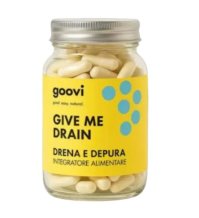 GOOVI GIVE ME DRAIN - INTEGRATORE ALIMENTARE DRENA E DEPURA 60 CAPSULE 