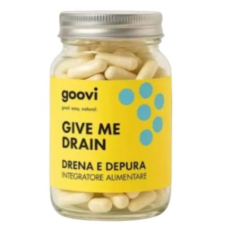 GOOVI GIVE ME DRAIN - INTEGRATORE ALIMENTARE DRENA E DEPURA 60 CAPSULE 