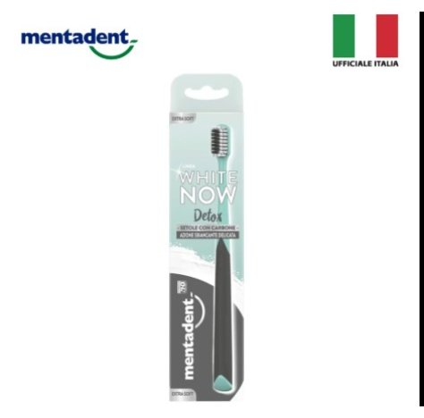 MENTADENT - Spazzolino White Now Carbon MENTADENT - Spazzolino White Now Carbon