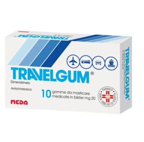 Travelgum*10gomme Mastic 20mg