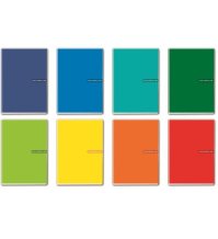 MAXI COLORCLUB - QUADERNO 10 PEZZI COLORI ASSORTITI ,Rigo A 1/2 elementare con margine 