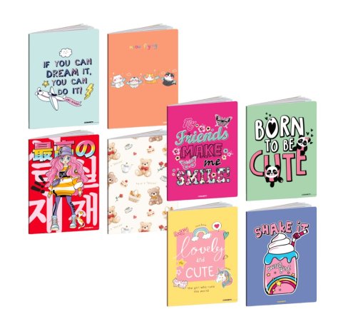 MAXI COLORCLUB - QUADERNO KIDS GIRL 10 PEZZI COLORI ASSORTITI ,Rigo A MAXI COLORCLUB - QUADERNO KIDS GIRL 10 PEZZI COLORI ASSORTITI ,Rigo A