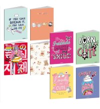 MAXI COLORCLUB - QUADERNO KID GIRL  10 PEZZI COLORI ASSORTITI ,Rigo 10 M