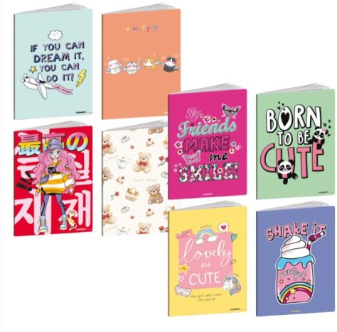 MAXI COLORCLUB - QUADERNO KID GIRL 10 PEZZI COLORI ASSORTITI ,Rigo 10 M MAXI COLORCLUB - QUADERNO KID GIRL 10 PEZZI COLORI ASSORTITI ,Rigo 10 M