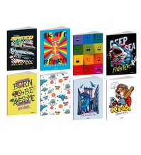 MAXI COLORCLUB - QUADERNO KID BOY 10 PEZZI COLORI ASSORTITI ,Rigo 10M