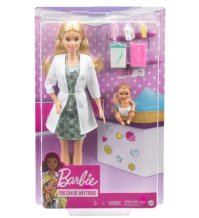 BARBIE DOTTORESSA PEDIATRA CON ACCESSORI 