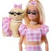 BARBIE TWINNING LOOKS - Bambola con Cagnolino e Accessori