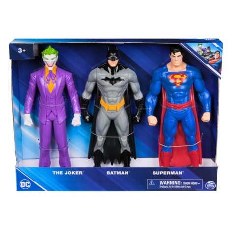 DC COMICS SUPERHERO ACTION - BATMAN SUPERMAN E JOCKER 