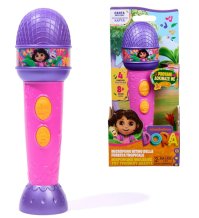 DORA L'ESPLORATRICE - MICROFONO  Con Musica, Suoni e Frasi Bilingue