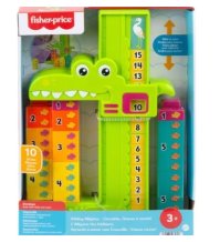 FISHER-PRICE - IL COCCODRILLO GIOCA E CONTA 3+ANNI 
