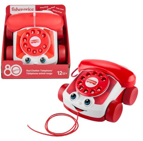 FISHER - PRICE TELEFONO CHIACCHIERONE 12+ MESI - Impara, Gioca e Muoviti