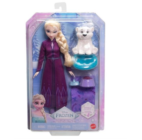 FROZEN - BAMBOLA CON ORSO E ACCESSORI 