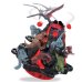 JURASSIC WORLD SHAKY VOLCANO - VULCANO CON 8 DINOSAURI JURASSIC WORLD SHAKY VOLCANO - VULCANO CON 8 DINOSAURI