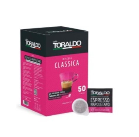 CAFFÈ TORALDO - BOX CIALDE MISCELA CLASSICA  50 CIALDE 