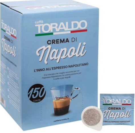 CAFFÈ TORALDO - BOX CIALDE MISCELA NAPOLI 150 CIALDE 