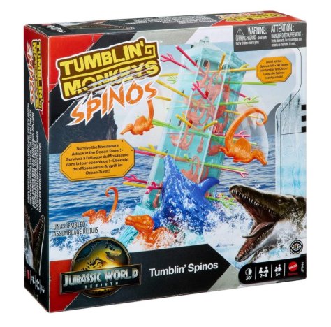 MATTEL GAMES - SALVA LE SCIMMIE JURASSIC WORLD 
