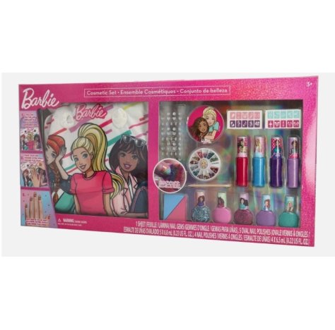BARBIE - MEGA KIT COSMETICI PER BAMBINE 