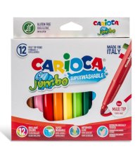 CARIOCA JUMBO - PENNARELLI MAXI 12 COLORI 