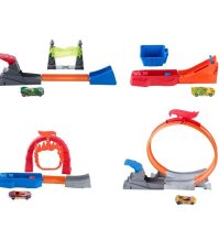 HOT WHEELS - PISTA RODA E PONTUA , Piste assortite 
