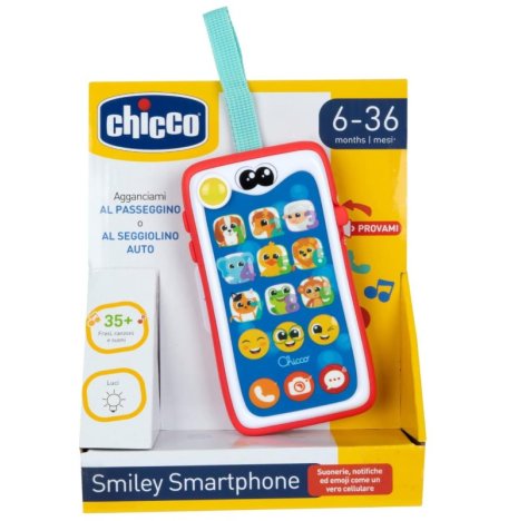 CHICCO SMILEY SMARTPHONE - TELEFONO INTERATTIVO 6-36 MESI 