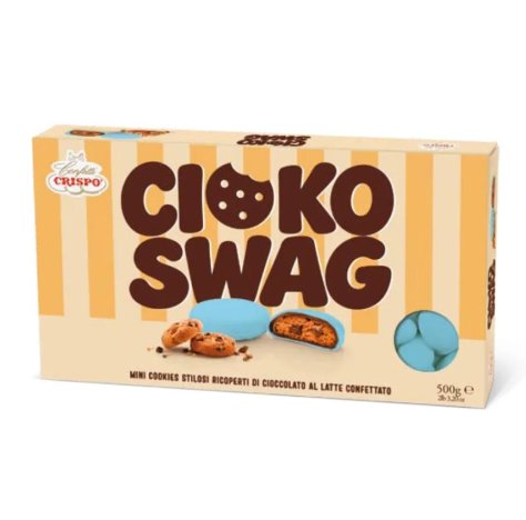 CRISPO - CIOKO SWANG CELESTE , Mini Cookie  500GR 