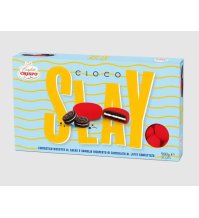 CRISPO CIOCO SLAY ROSSO - biscotto al cacao e vaniglia 500GR 