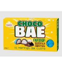 CRISPO CHOCO BAE CELESTE - MERINGA  ricoperta di cioccolato al latte e confettata 400GR