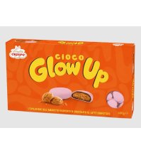 CRISPO CIOCO GLOW UP - Amaretto ROSA ricoperto di cioccolato al latte confettato 400GR