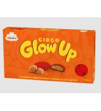 CRISPO CIOCO GLOW UP - Amaretto ROSSO  ricoperto di cioccolato al latte confettato 400GR