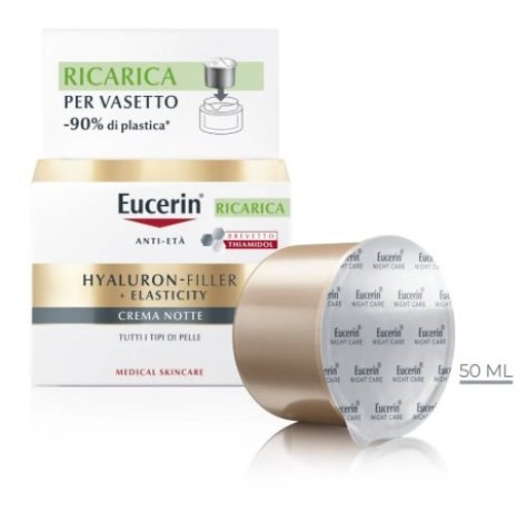EUCERIN HYALURON FILLER ELASTICITY - CREMA VISO NOTTE RICARICA EUCERIN HYALURON FILLER ELASTICITY - CREMA VISO NOTTE RICARICA
