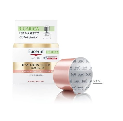 EUCERIN HYALURON FILLER ELASTICITY - RICARICA CREMA VISO ROSÈ SPF30 EUCERIN HYALURON FILLER ELASTICITY - RICARICA CREMA VISO ROSÈ SPF30
