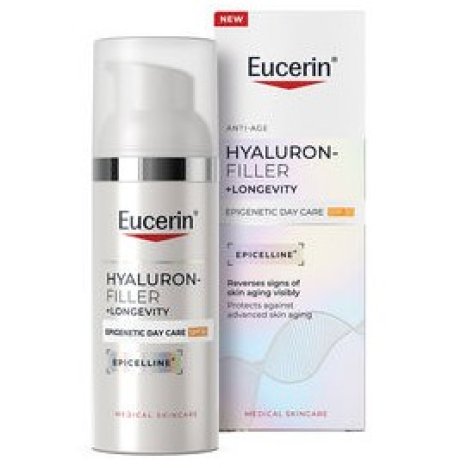 EUCERIN HYALURN FILLER LONGEVITY - CREMA VISO GIORNO  EPIGENETIVO SPF 30+ 50ML 