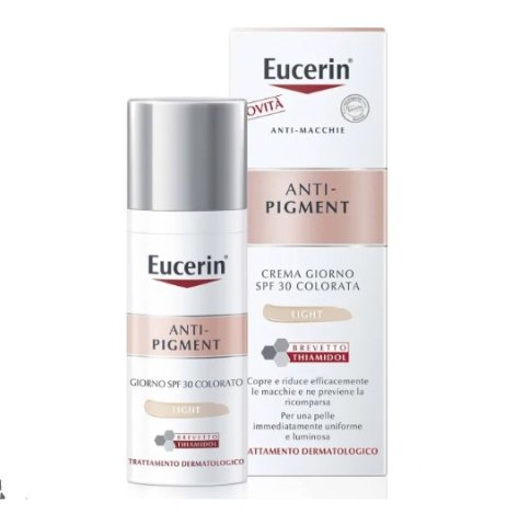 EUCERIN ANTI PIGMENT - CREMA VISO GIORNO COLORATA SPF30 , Light EUCERIN ANTI PIGMENT - CREMA VISO GIORNO COLORATA SPF30 , Light