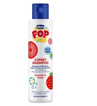 CHICCO POP COMBY SHAMPOO - SHAMPOO E BALSAMO , Strawberry Candy 250ML