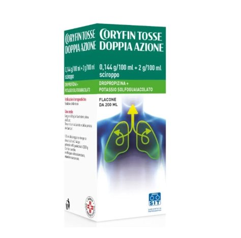 CORYFIN TOSSE DOPPIA AZIONE - SCIROPPO 200 ML CORYFIN TOSSE DOPPIA AZIONE - SCIROPPO 200 ML