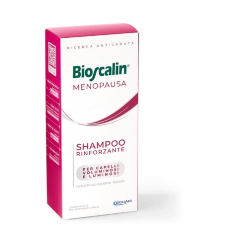 BIOSCALIN MENOPAUSA - SHAMPOO RINFORZANTE per capelli voluminosi e luminosi 200ML