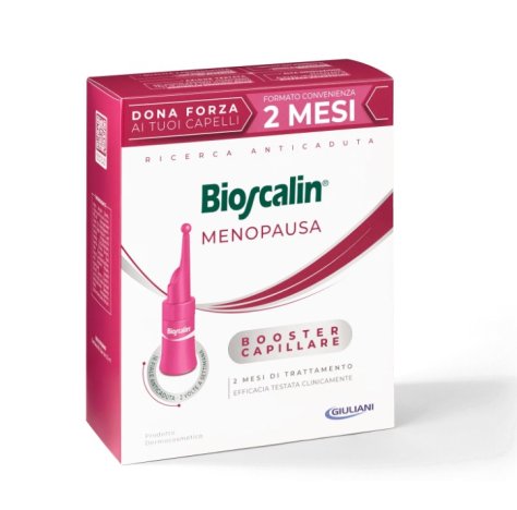 BIOSCALIN MENOPAUSA BOOSTER CAPILLARE 16 FIALE -Trattamento Anticaduta Capelli BIOSCALIN MENOPAUSA BOOSTER CAPILLARE 16 FIALE -Trattamento Anticaduta Capelli