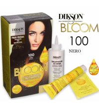 DIKSON BLOOM 2IN1 - CREMA COLORANTE + TRATTAMENTO CHERATINA , 100 NERO