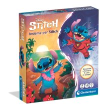 CLEMENTONI - DISNEY STITCH INSIEME ,Gioco da Tavolo Bambini 8+ 