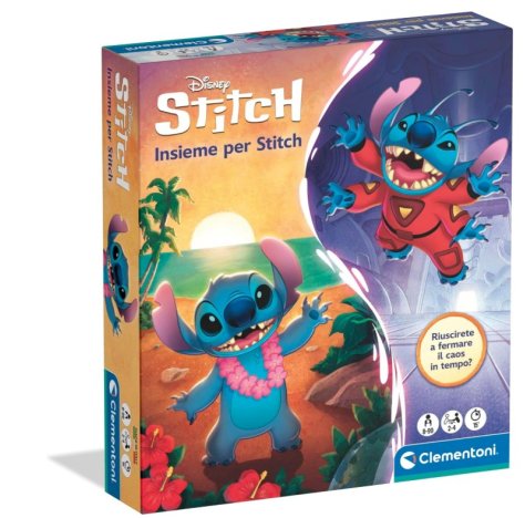 CLEMENTONI - DISNEY STITCH INSIEME ,Gioco da Tavolo Bambini 8+ CLEMENTONI - DISNEY STITCH INSIEME ,Gioco da Tavolo Bambini 8+