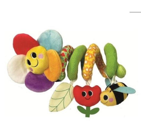 BABY CLEMENTONI SOFT SPIRAL - SPIRALE PELUCHE HAPPY FLOWER 0+ MESI BABY CLEMENTONI SOFT SPIRAL - SPIRALE PELUCHE HAPPY FLOWER 0+ MESI