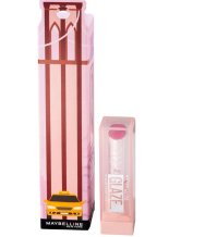 CONFEZIONE REGALO 2025 IN THE CITY DI MAYBELLINE NEW YORK CON BALSAMO LABBRA LIFTER GLAZE ROSE BITE (003) 