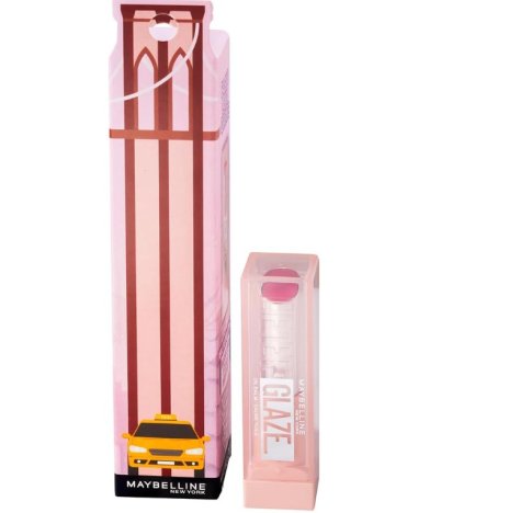CONFEZIONE REGALO 2025 IN THE CITY DI MAYBELLINE NEW YORK CON BALSAMO LABBRA LIFTER GLAZE ROSE BITE (003) 