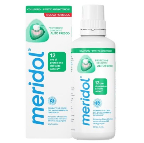 MERIDOL COLLUTORIO PROTEZIONE GENGIVE  ALITO FRESCO , EFFETTO ANTIBATTERICO 400ML