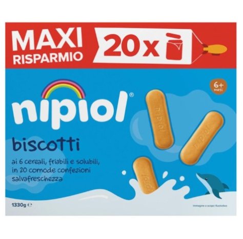 NIPIOL BISCOTTI 6 CEREALI 1330 GR NIPIOL BISCOTTI 6 CEREALI 1330 GR