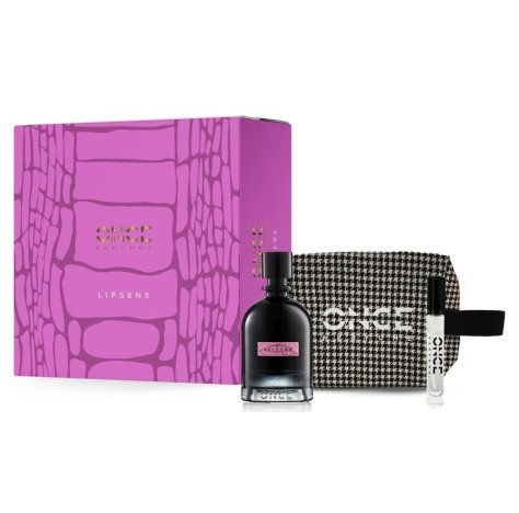 ONCE PERFUME LIPSENS CONFEZIONE - PROFUMO 100ML + MINI PROFUMO 10ML + POCHETTE ONCE PERFUME LIPSENS CONFEZIONE - PROFUMO 100ML + MINI PROFUMO 10ML + POCHETTE