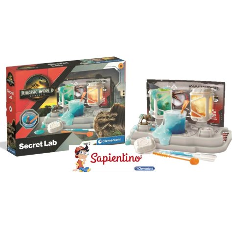 CLEMENTONI SAPIENTINO - JURASSIC WORLD LABORATORIO SECRETO CLEMENTONI SAPIENTINO - JURASSIC WORLD LABORATORIO SECRETO