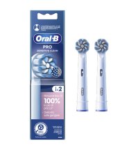  Oral-B Testine Di Ricambio Pro Sensitive Clean Bianco, 2Testine